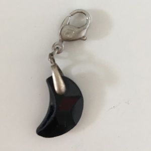 Authentic Swarovski crystal moon charm